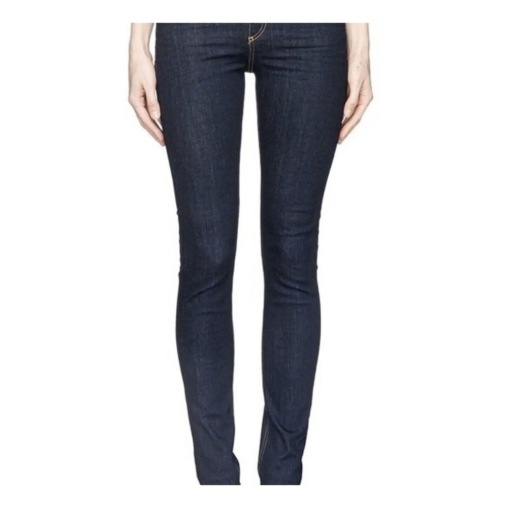Rag Bone Jean High Rise Skinny Jeans Dark Wash Women Size 27 W513K520 Preppy